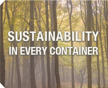 Serious sustainability in every container